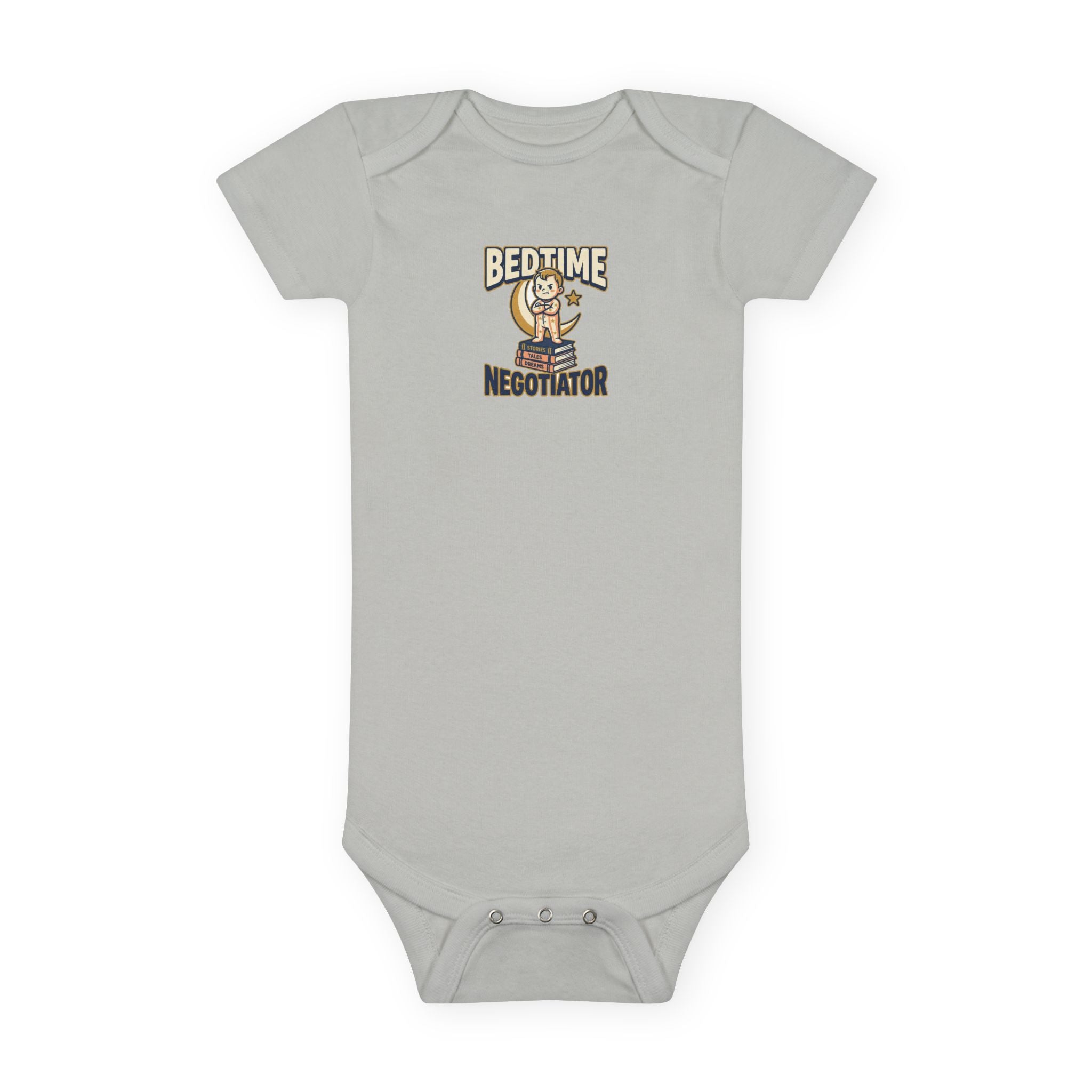 Bedtime Negotiator Baby Bodysuit Funny Bedtime Gift