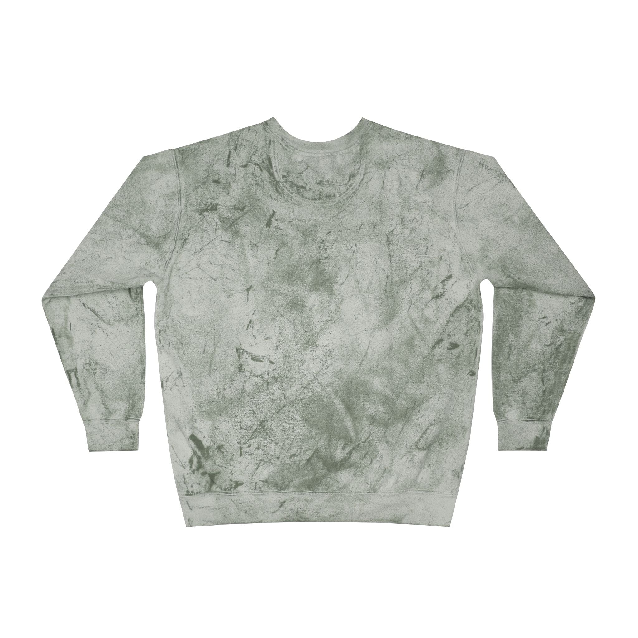 Pikes Peak Crewneck Sweatshirt | Vintage Colorado Mountain Badge
