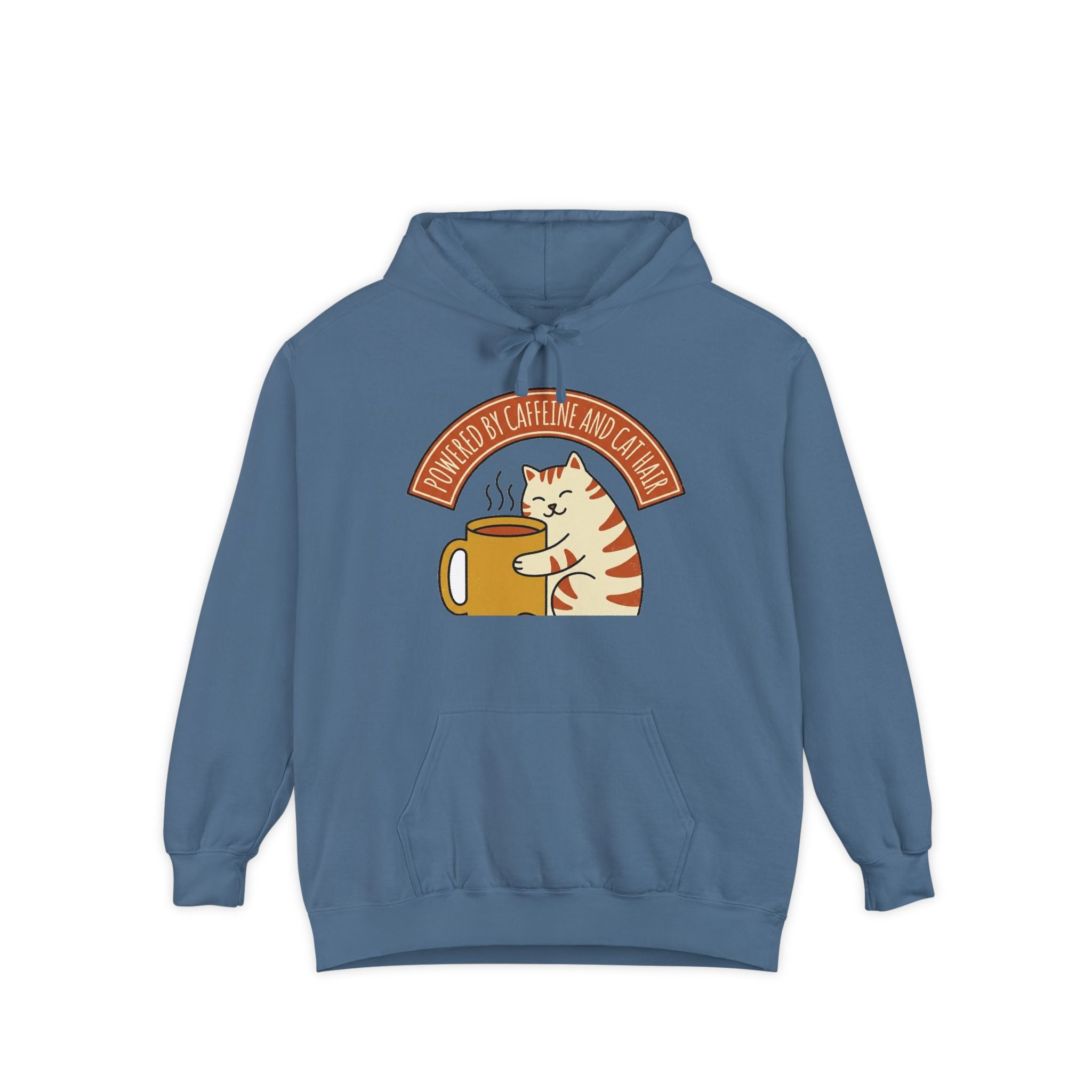 Cat Coffee | Powered by Caffeine Hoodie