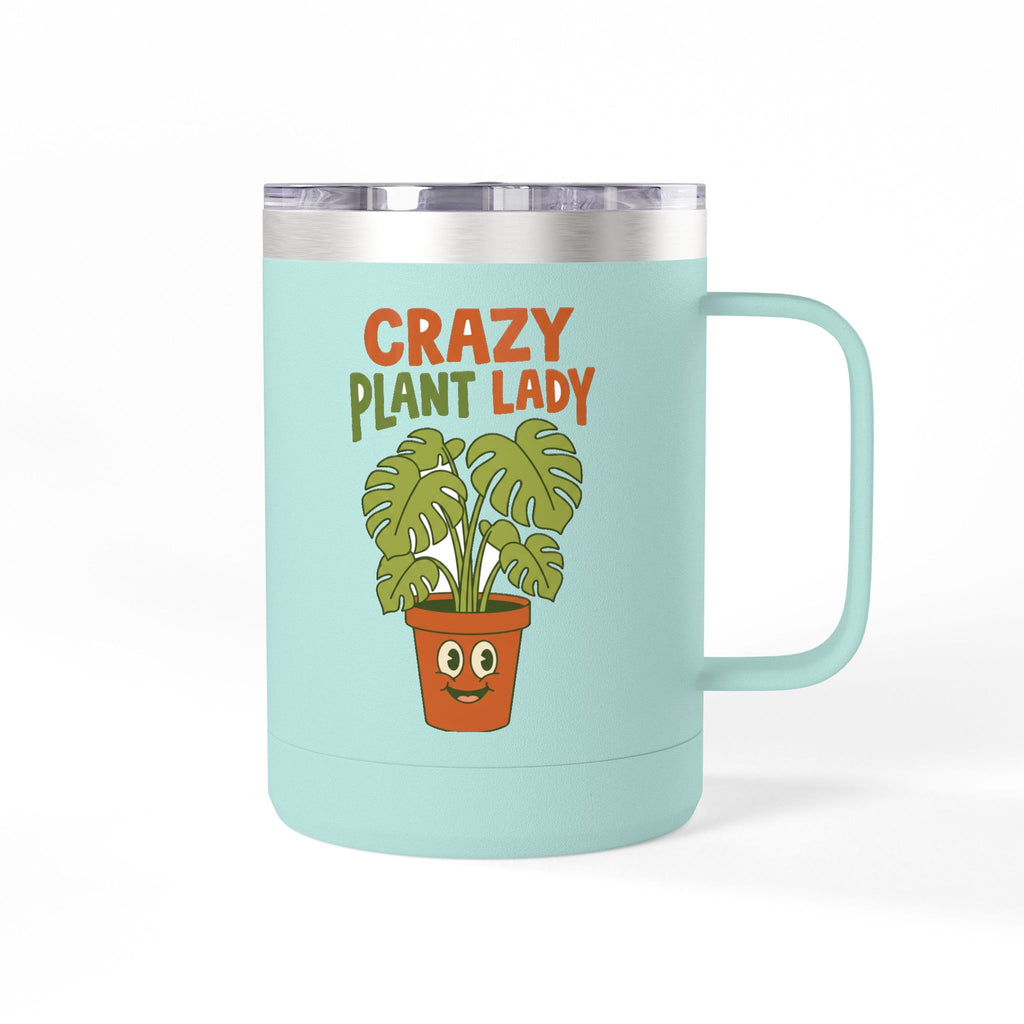 Crazy Plant Lady Tumbler | Plant Mom Tumbler 15oz