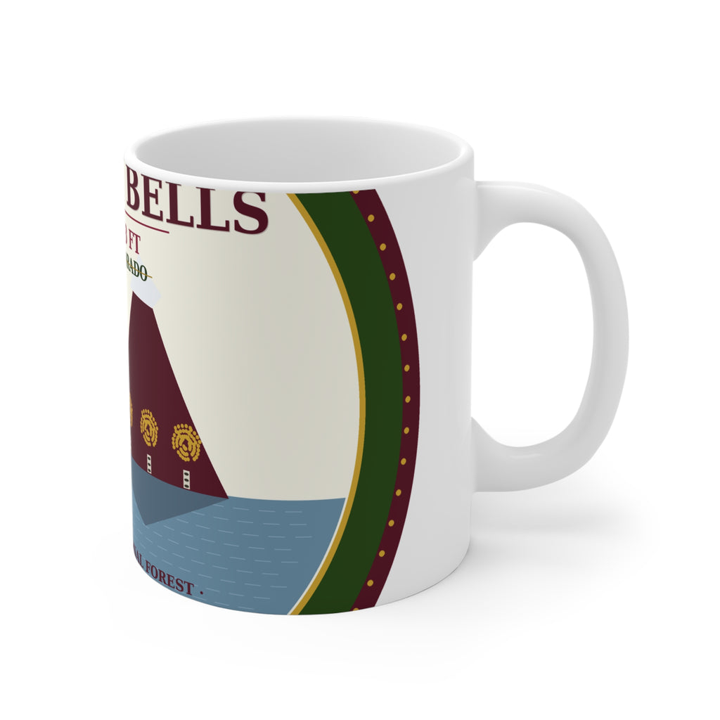 Maroon Bells Badge Mug — Colorado 14er