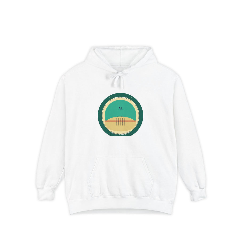 Gulf Shores Alabama Hoodie | Coastal Badge Art