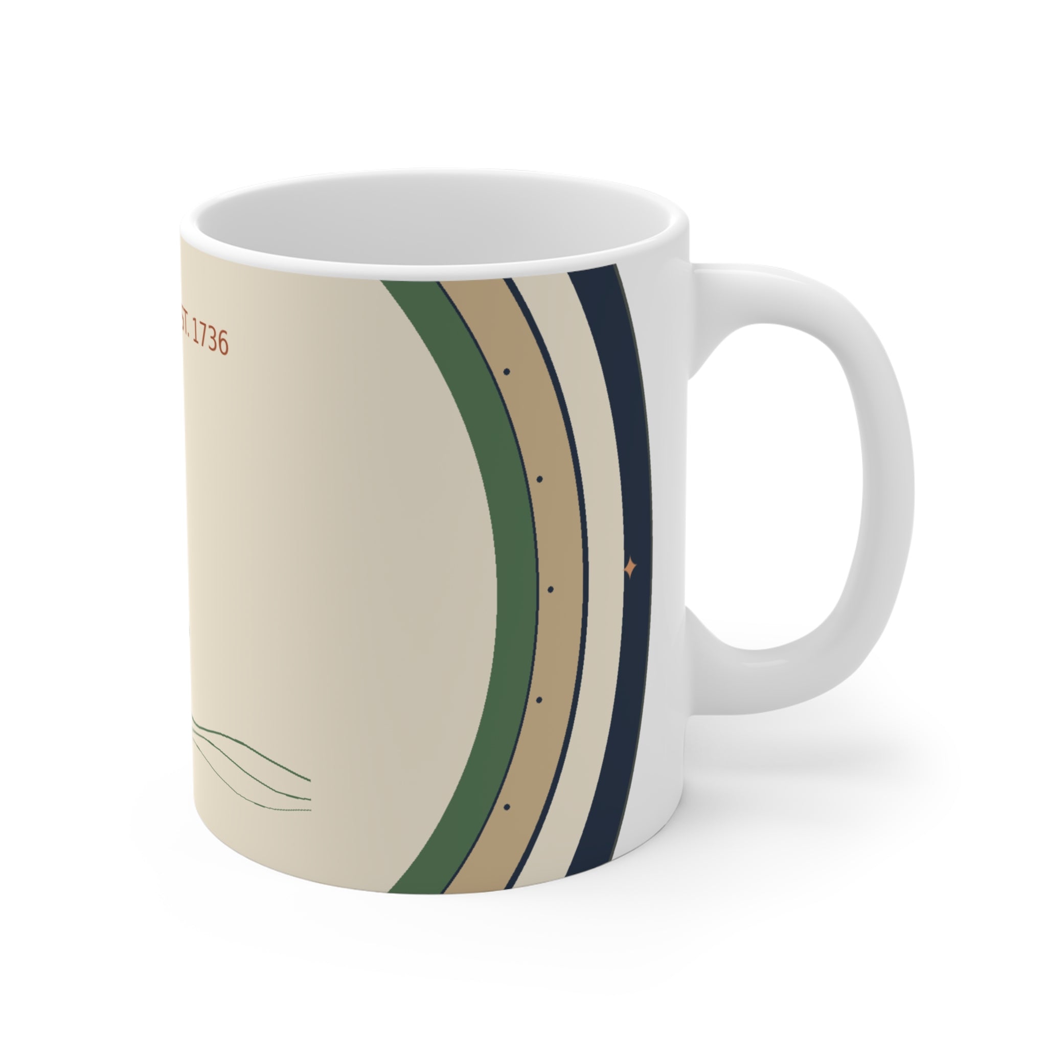 Tybee Island Coffee Mug | Tybee Lighthouse Badge | Georgia