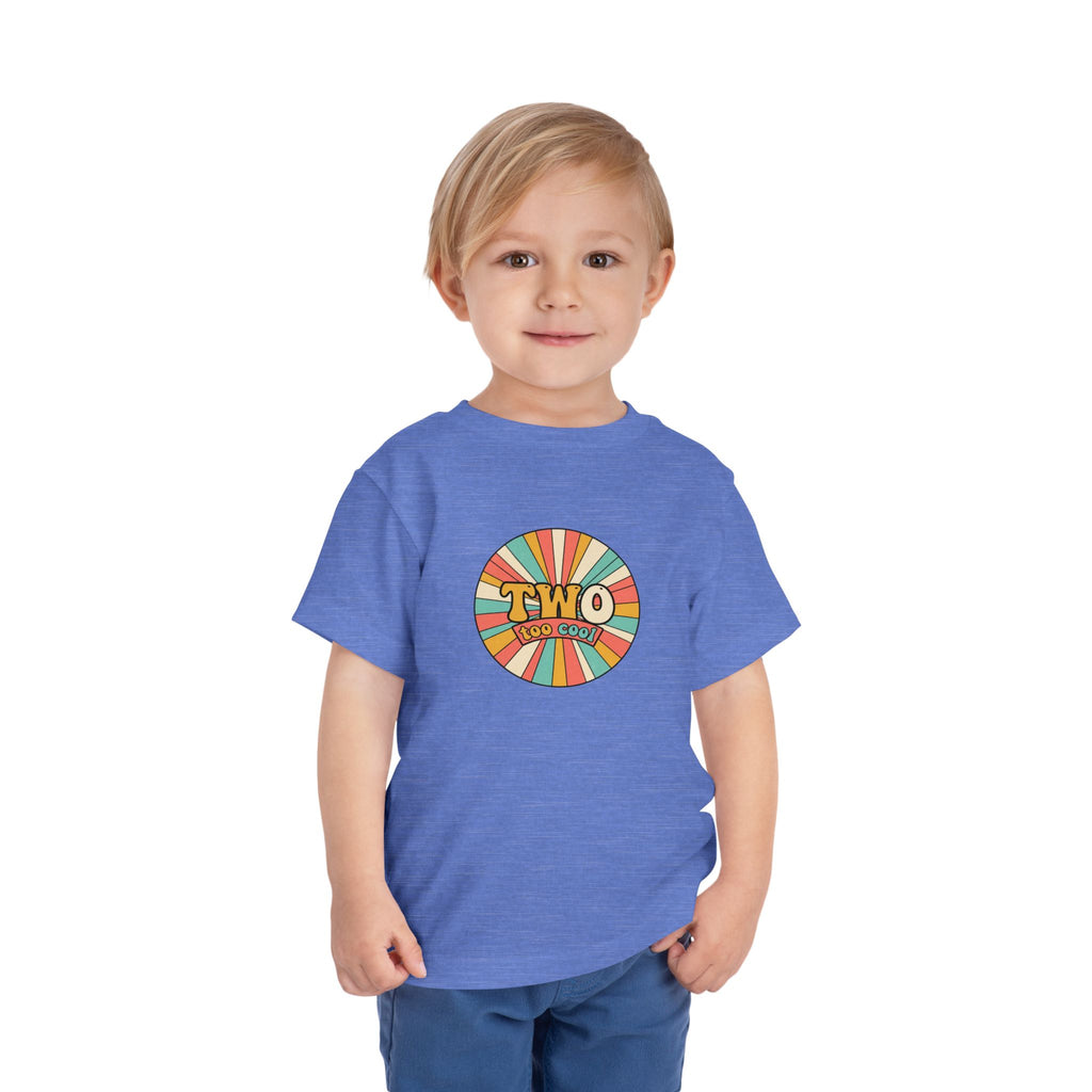 2nd Birthday Shirt TWO Too Cool Toddler Tee 2T to 5T
