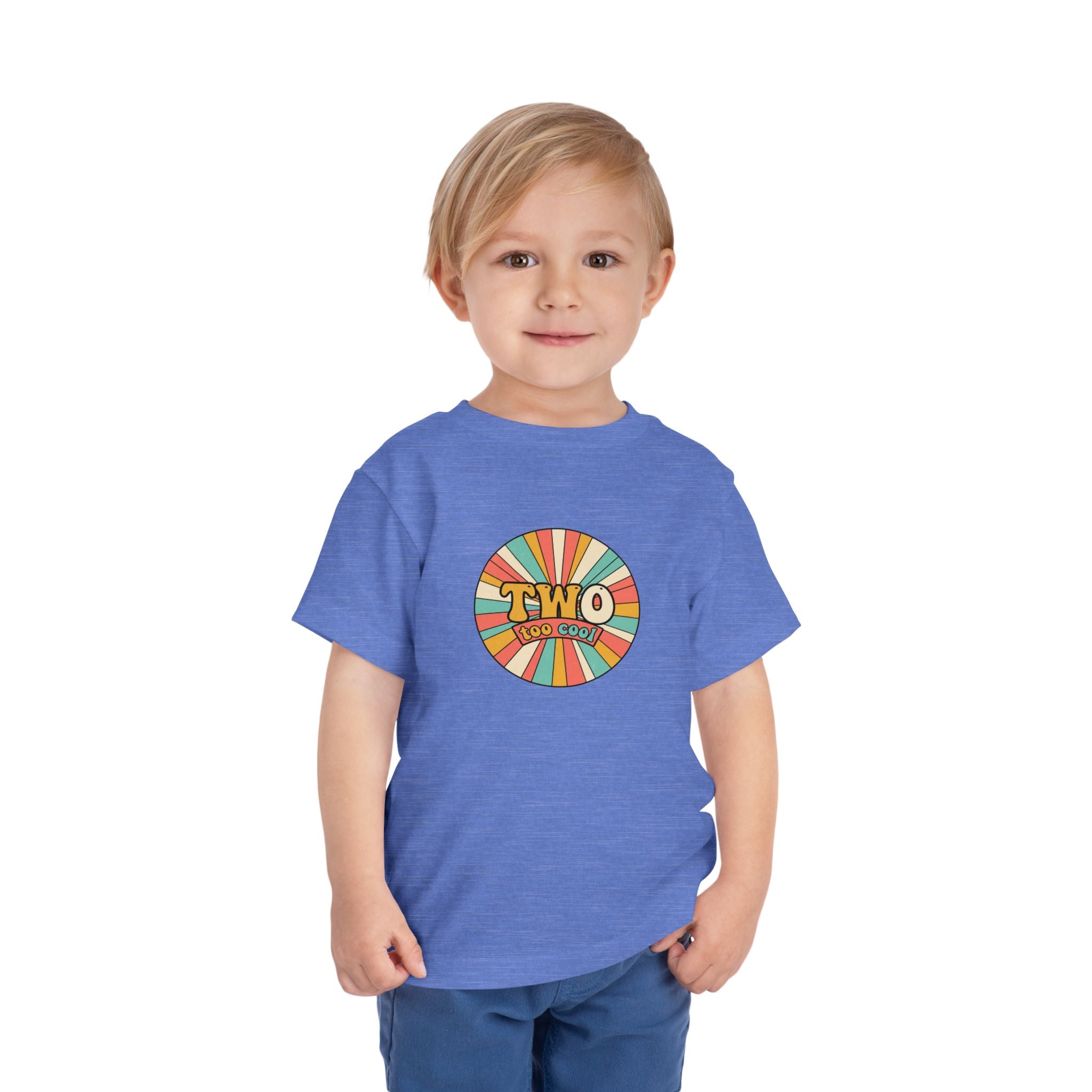 2nd Birthday Shirt TWO Too Cool Toddler Tee 2T to 5T