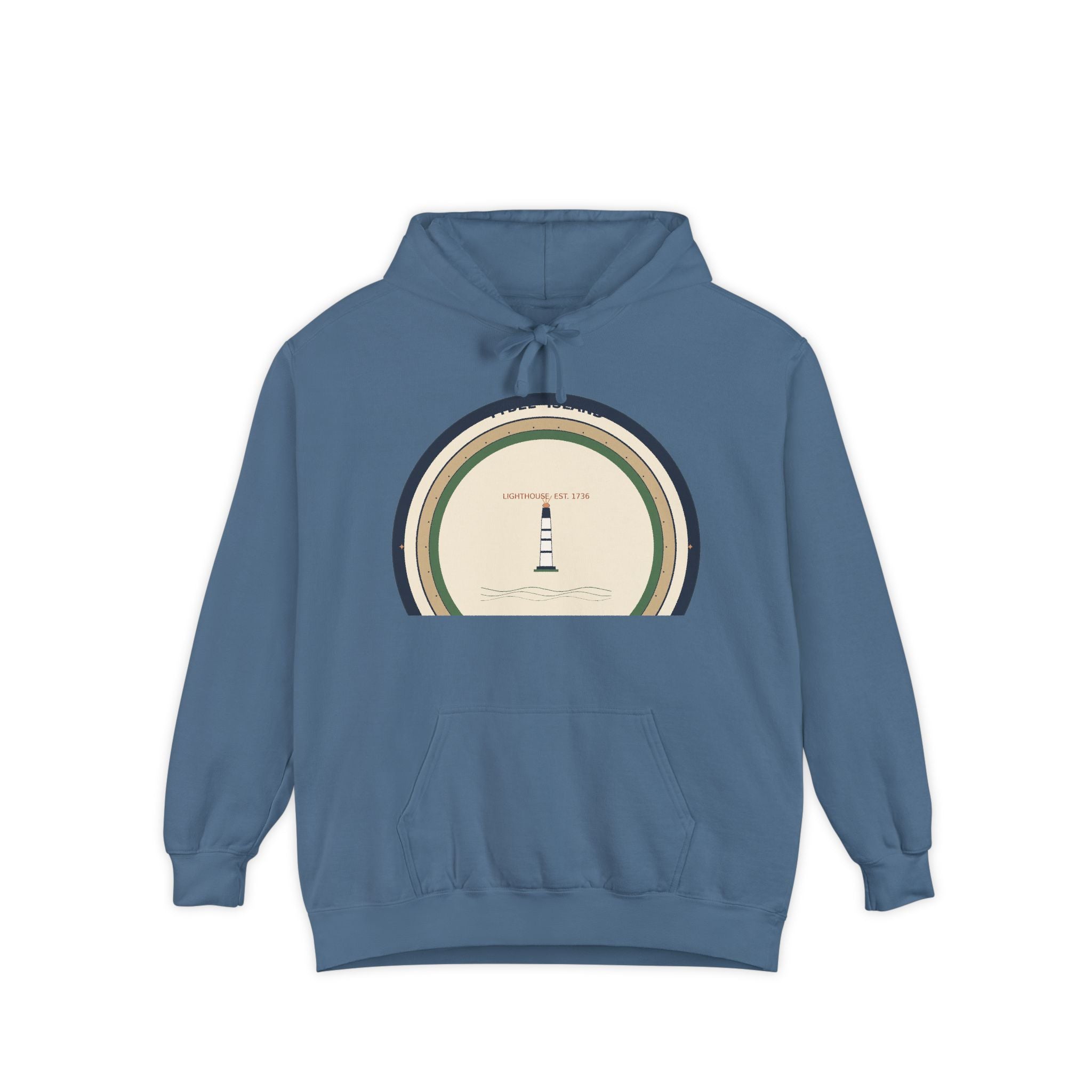 Tybee Island Hoodie | Tybee Lighthouse Badge | Georgia Coast