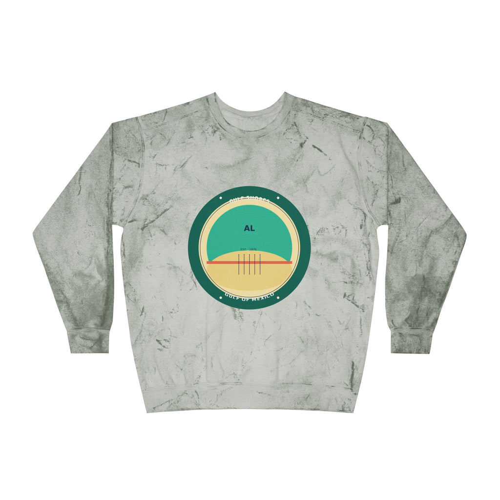 Gulf Shores Alabama Crewneck | Coastal Badge Art