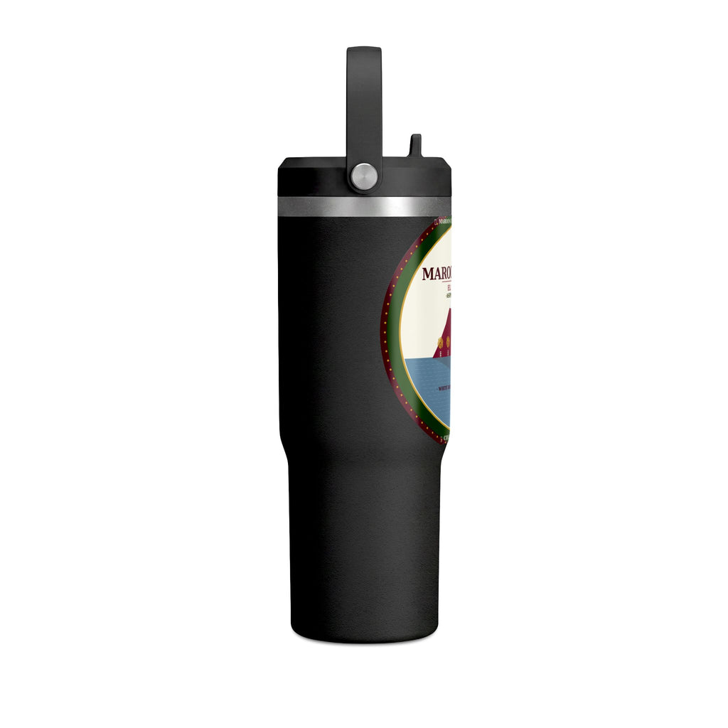 Maroon Bells Badge 32oz Tumbler — Colorado 14er