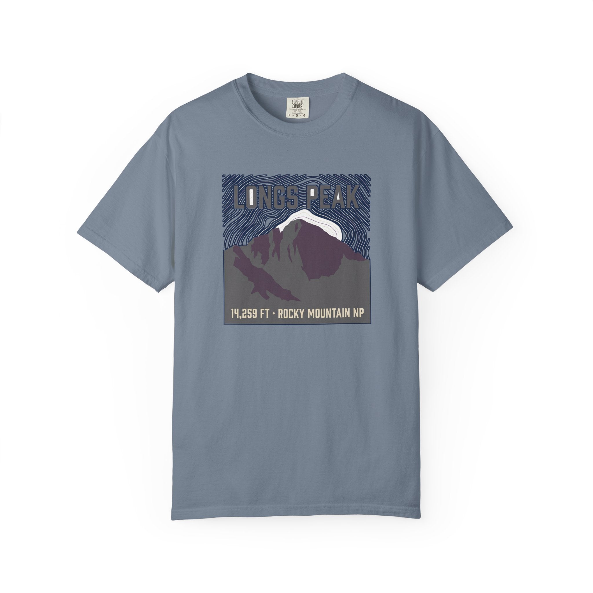 Longs Peak Tee | Colorado 14,259 ft Summit Shirt