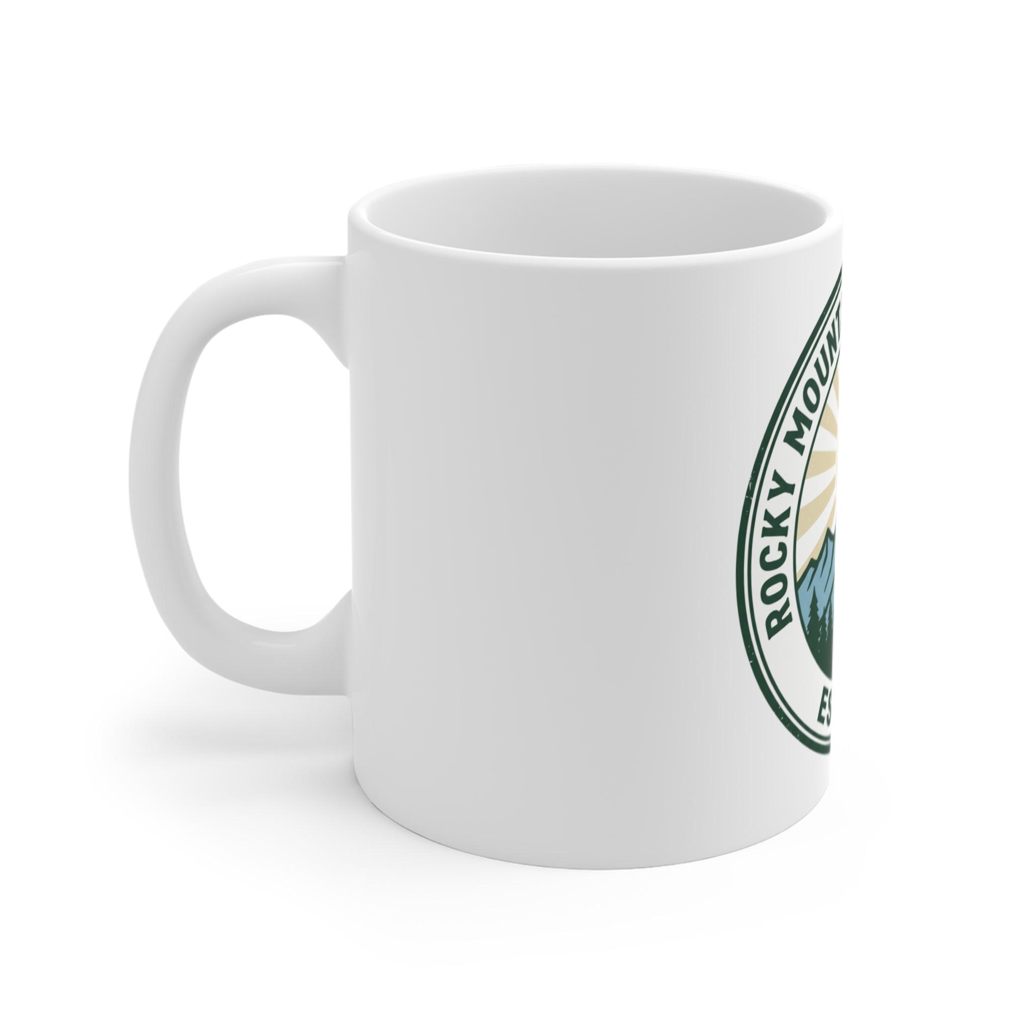 Rocky Mountain National Park Coffee Mug | Vintage EST. 1915 Colorado Souvenir Mug