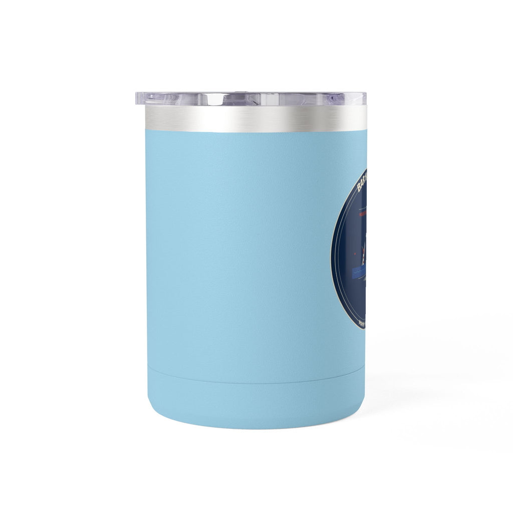 Bar Harbor Maine Travel Mug | Acadia Vintage Badge 15oz Travel Mug