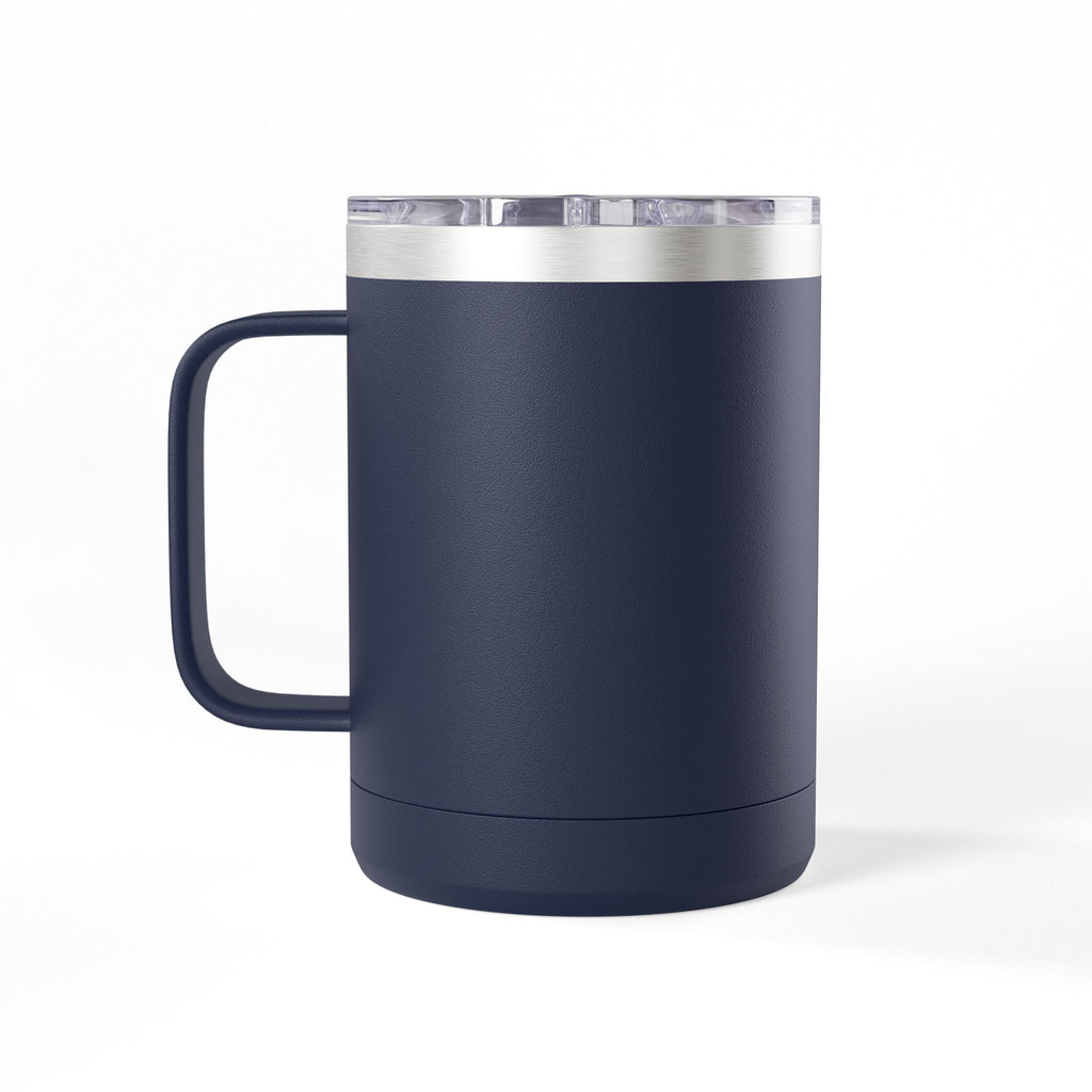 Cat Coffee Powered by Caffeine — 15oz Travel Mug