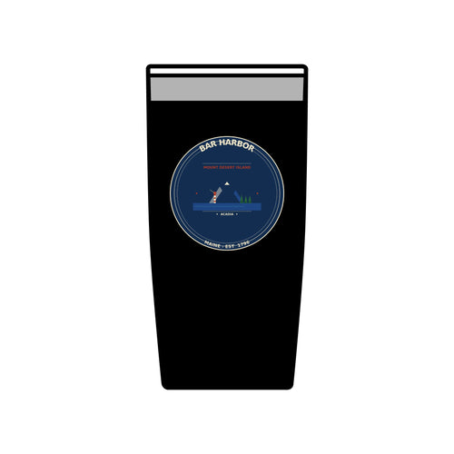 Bar Harbor Maine 20oz Tumbler | Acadia Vintage Badge Insulated Tumbler