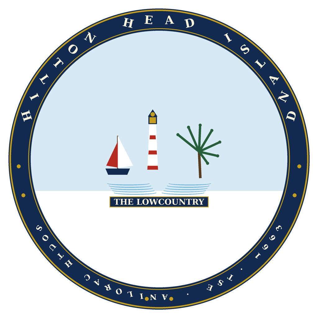 Hilton Head Island Coastal Badge Mug