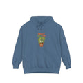 Crazy Plant Lady hoodie in Blue Jean, front view