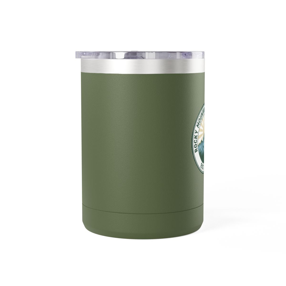 Rocky Mountain National Park 15oz Coffee Tumbler — Olive Green