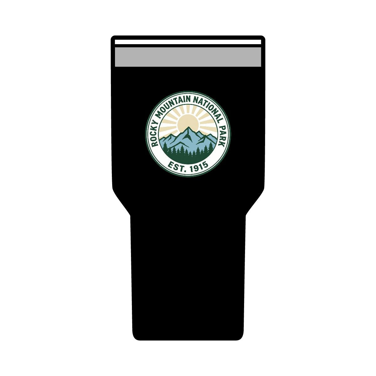 Rocky Mountain National Park 30oz Tumbler — Black